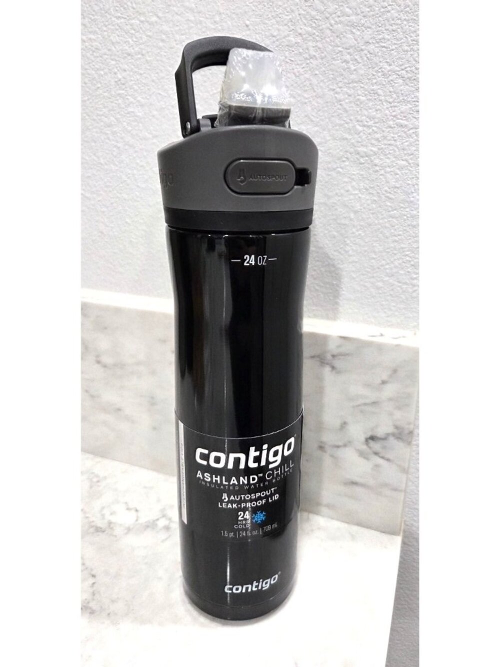 Contigo Ashland Chill 2.0 24oz Insulated Stainless Steel Water Bottle & AutoSpou